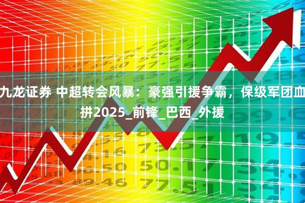九龙证券 中超转会风暴:豪强引援争霸,保级军团血拼2025_前锋_巴西_外援