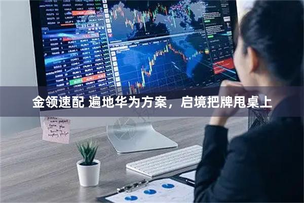 金领速配 遍地华为方案，启境把牌甩桌上